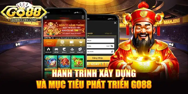 Hành trình xây dựng và mục tiêu phát triển Go88